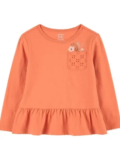 Bluse in Orange