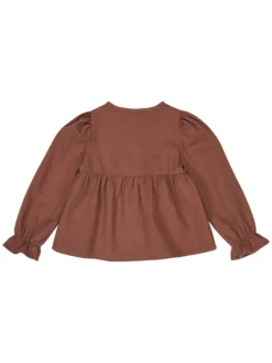 Bluse in Root