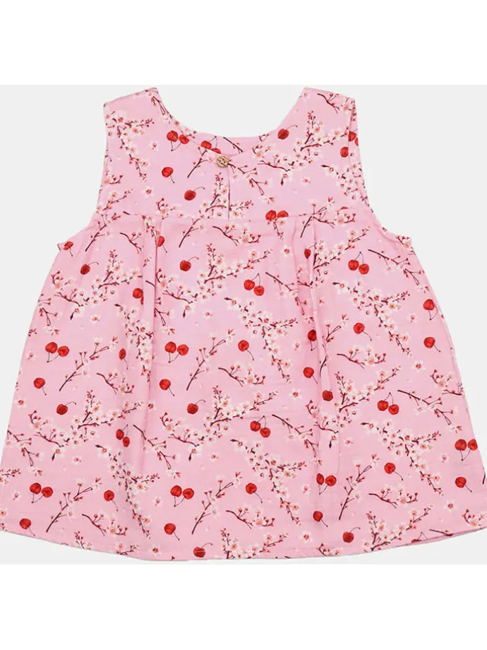Bluse in Rosa
