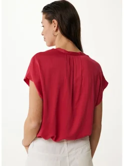 Bluse in Rot
