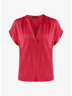 Bluse in Rot