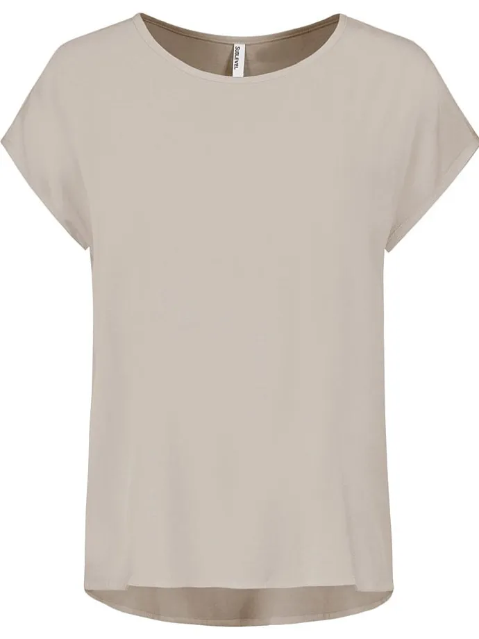 Bluse in Sand