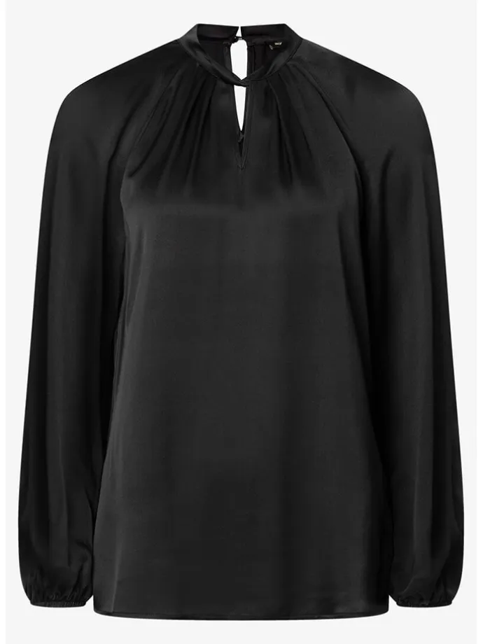 Bluse in Schwarz
