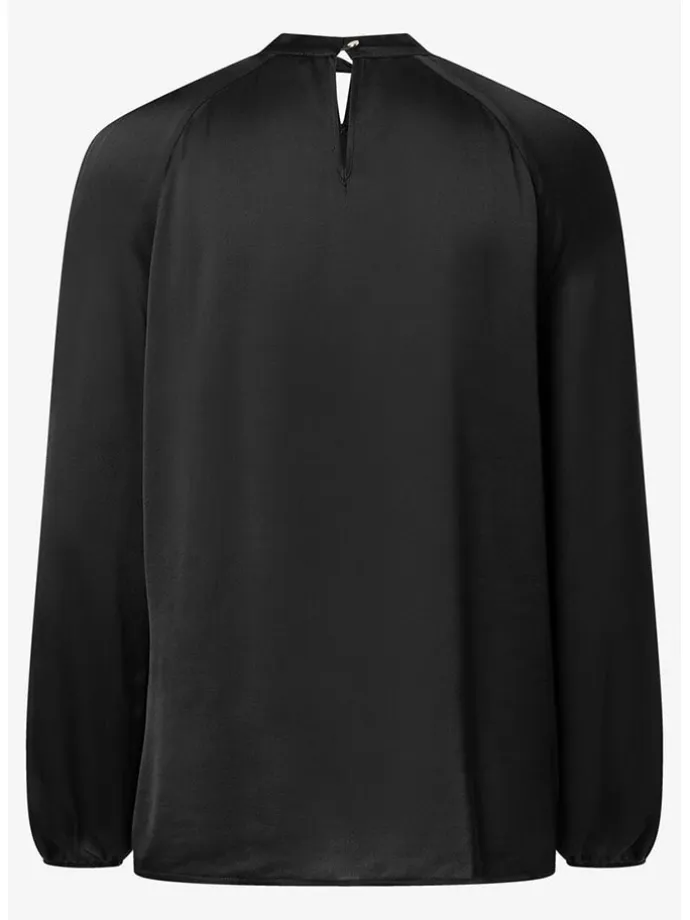 Bluse in Schwarz