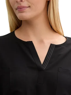 Bluse in Schwarz