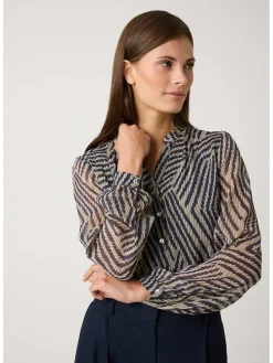 Bluse in Schwarz