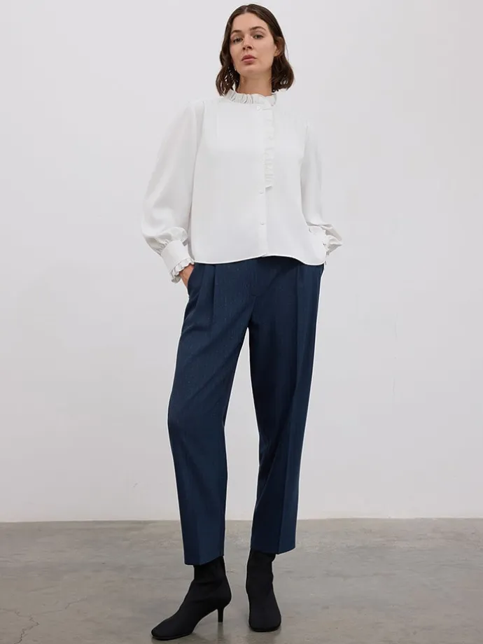 Bluse in Weiß
