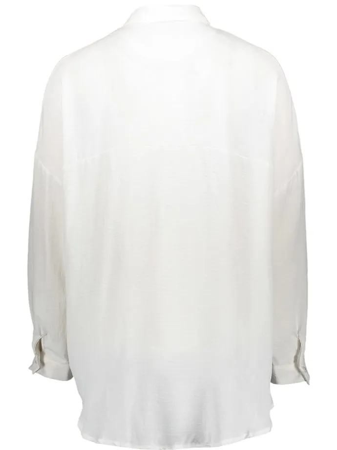 Bluse in Weiß