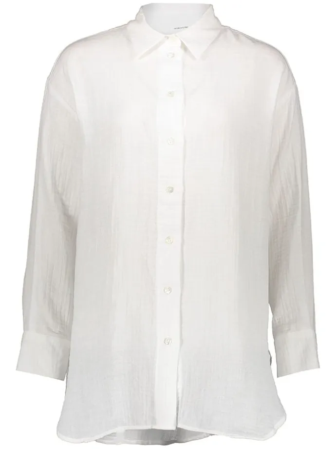 Bluse in Weiß
