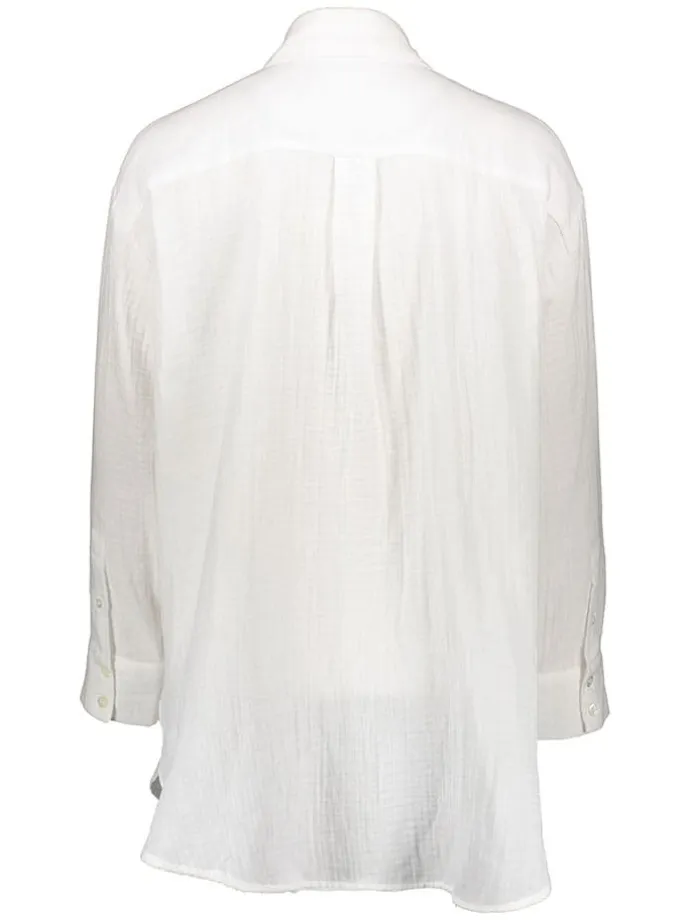 Bluse in Weiß