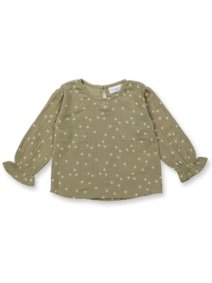 Bluse "Loba" in Khaki