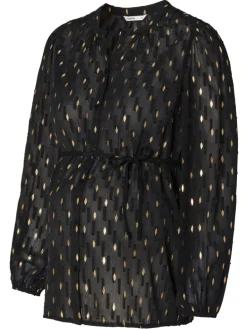 Bluse Malmo in Fancy Black