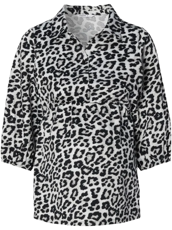 Bluse Mayte in Allover Leopard