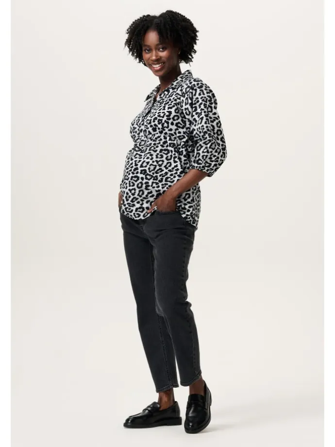 Bluse Mayte in Allover Leopard