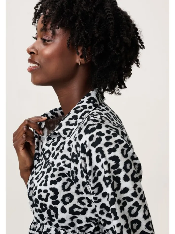 Bluse Mayte in Allover Leopard