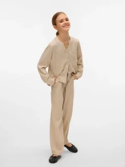 Bluse "Mymilo" in Beige