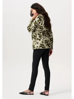 Bluse Perho in Big flower Abbey Stone