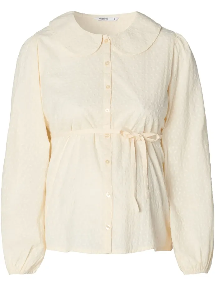 Bluse Ranua in Butter Cream