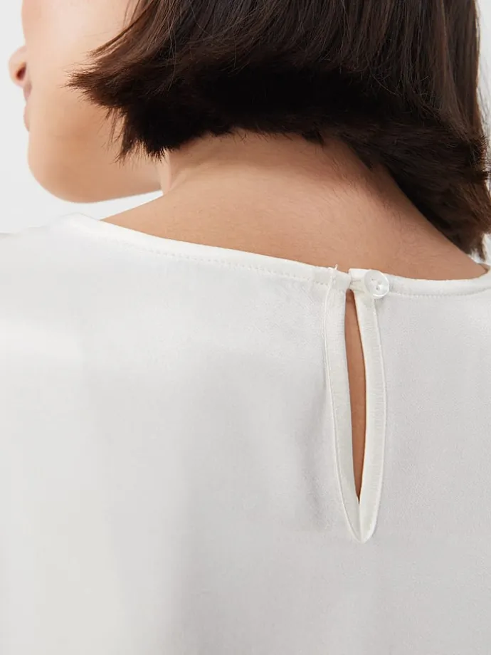 Bluse "Zaicy" in Weiß