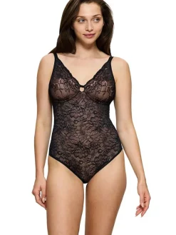 Body "Amourette Charm" in Schwarz