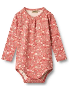 Body "Liv" in Orange/ Weiß