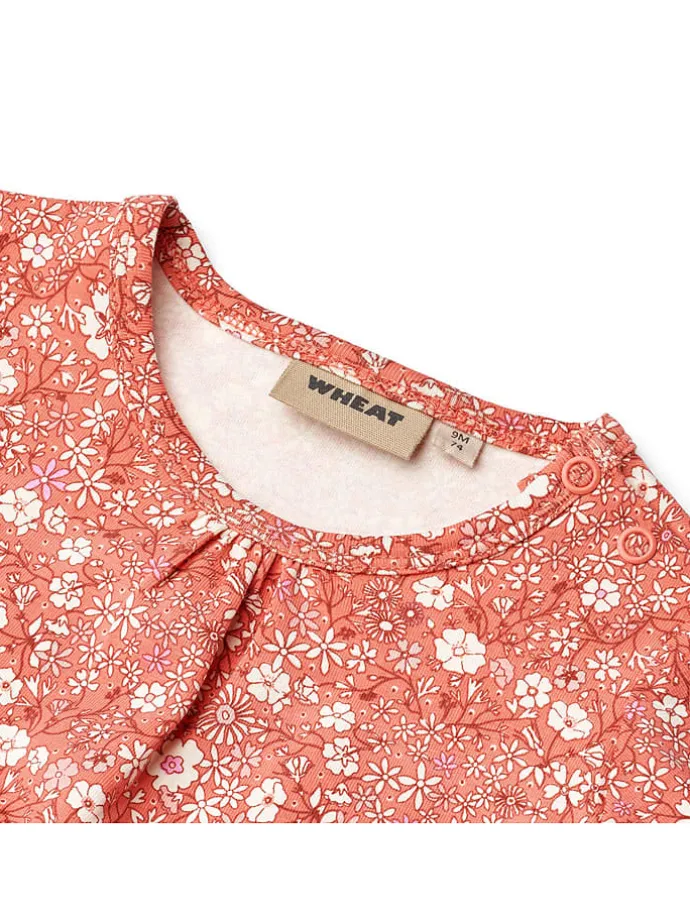 Body "Liv" in Orange/ Weiß