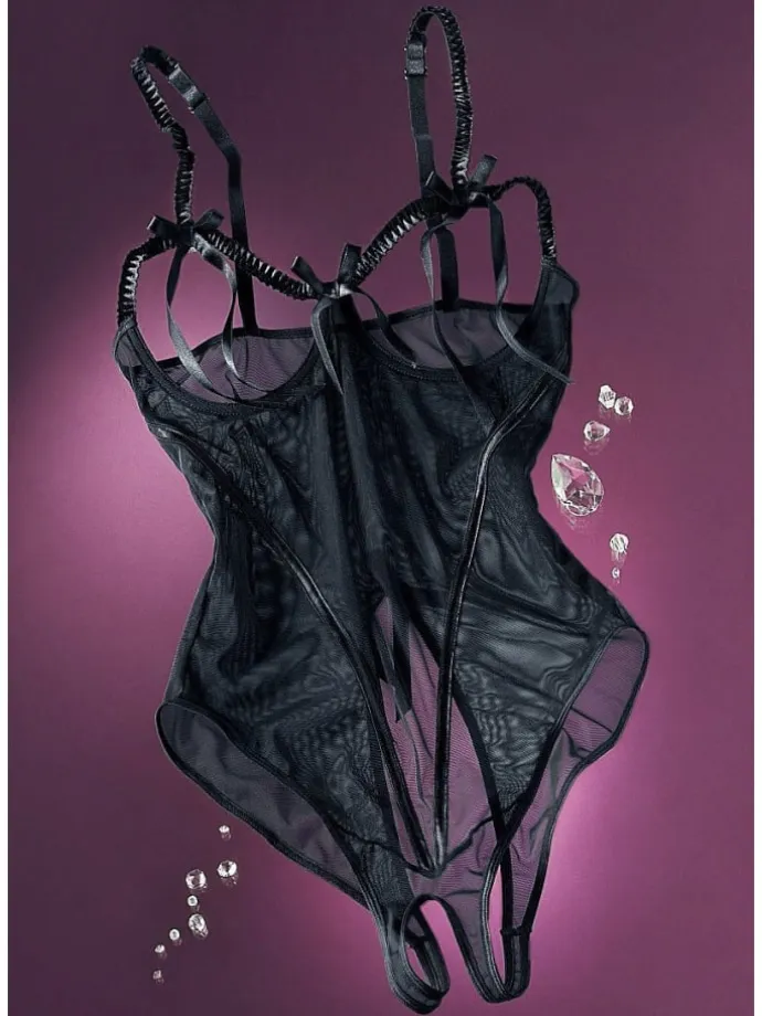 Body-Ouvert in schwarz