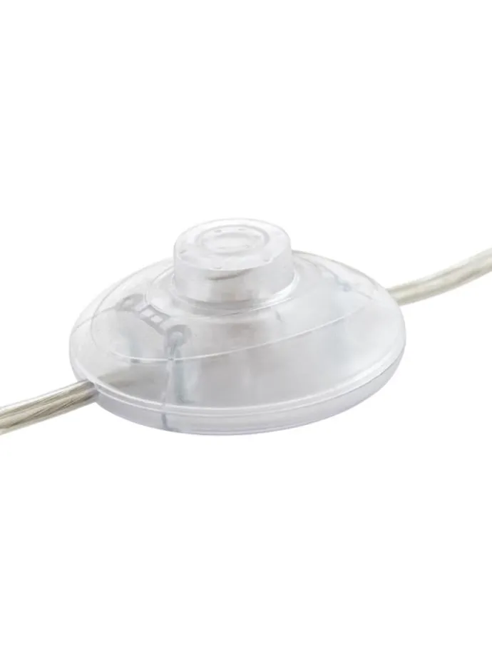 Bogenstandleuchte 1,8m Clarie ⌀ 36 cm in eisen/weiß
