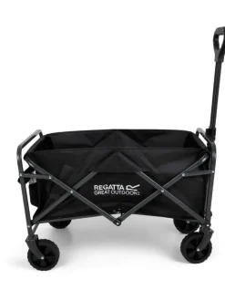 Bollerwagen "Folding Cart" in Schwarz - (B)48,5 x (H)71 x (T)47,5 cm