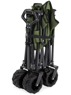 Bollerwagen "Traveller" in Khaki - (B)107 x (H)60 x (T)57 cm
