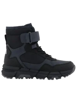 Boots in Dunkelblau/ Schwarz