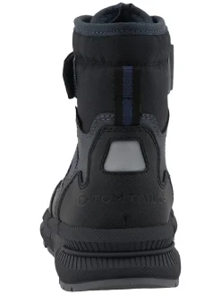 Boots in Dunkelblau/ Schwarz