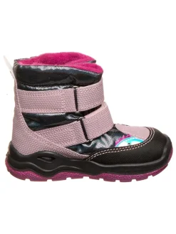 Boots in Rosa/ Schwarz