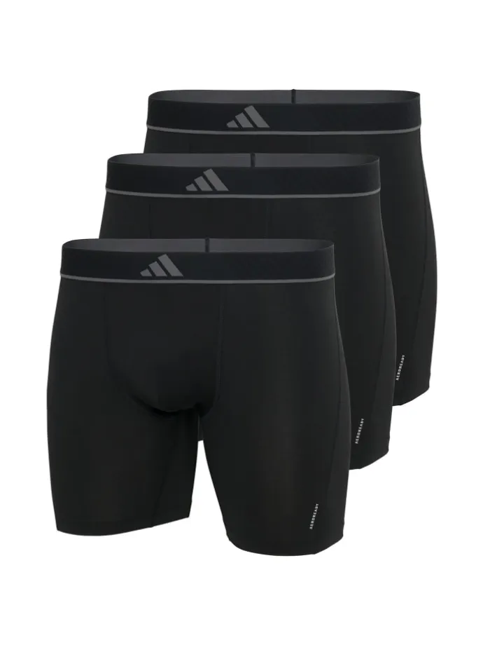 Boxershort 3er Pack in Schwarz