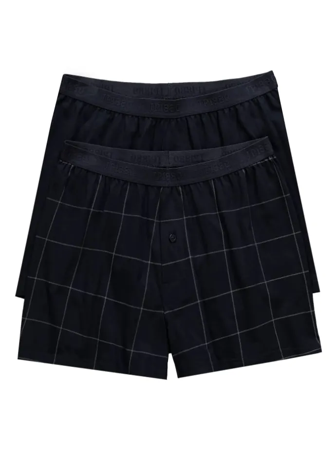 Boxershort in navy blau