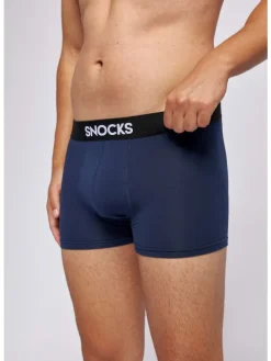 Boxershorts aus Bio-Baumwolle 6 Stück in Blau