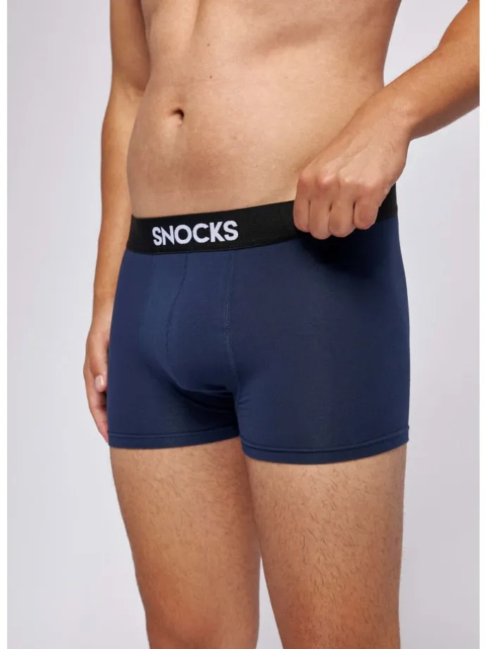Boxershorts aus Bio-Baumwolle 6 Stück in Blau