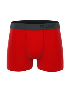 Boxershorts My Essential 3 Pack Boxers Cotton Bio in Red