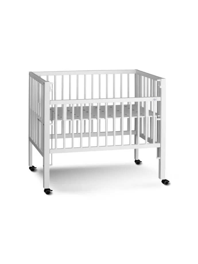 Boxspring Anstellbett "Maxi" in Weiß - 50 x 90cm
