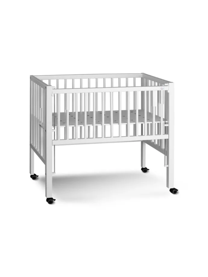 Boxspring Anstellbett "Maxi" in Weiß - 50 x 90cm
