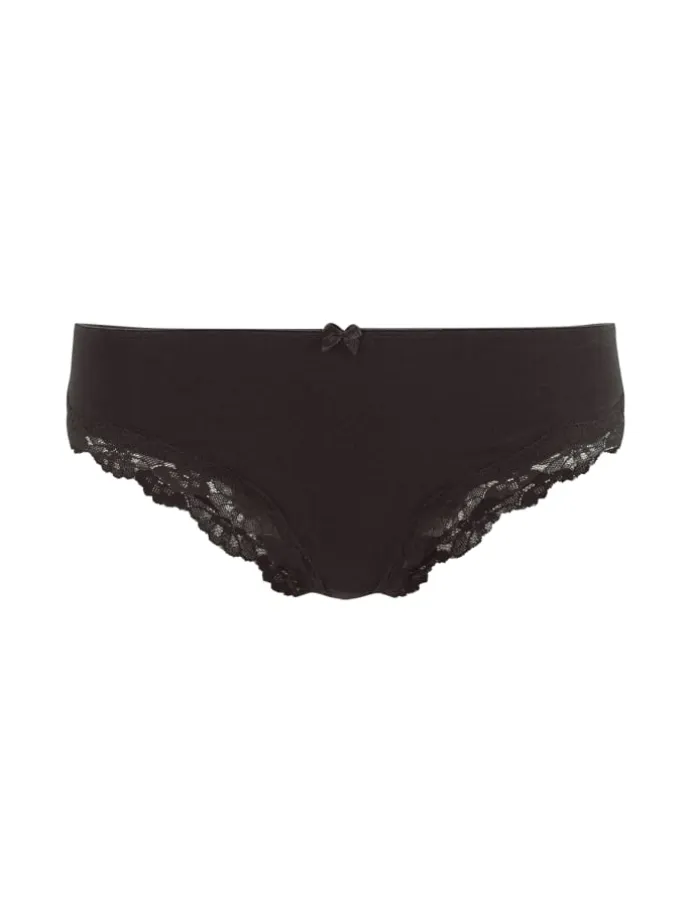Brasilslip in schwarz