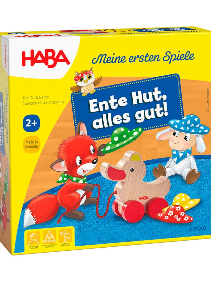 Brettspiel "Ente Hut, alles gut!" - ab 2 Jahren