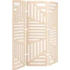 Büro-Raumteiler FUTURA in Beige/Weiß - (W) 180 x (H) 180 x (L) 2 cm