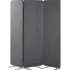 Büro-Raumteiler STANDI in Grau - (W) 184 x (H) 184 x (L) 30 cm