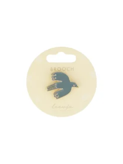 Brosche bird' in multicolored