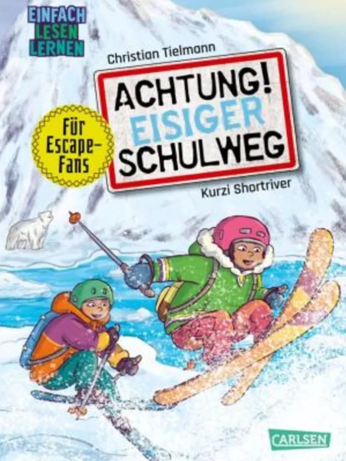 Buch - Achtung!: Eisiger Schulweg