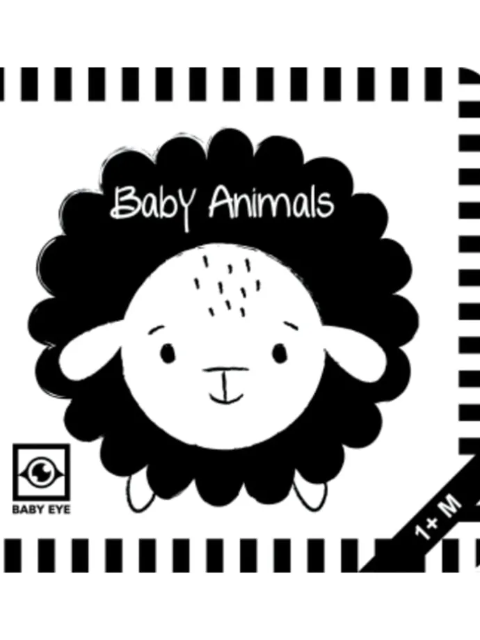 Buch - Baby Animals: Kontrastbuch für Babys mit Öffnungen · ko
