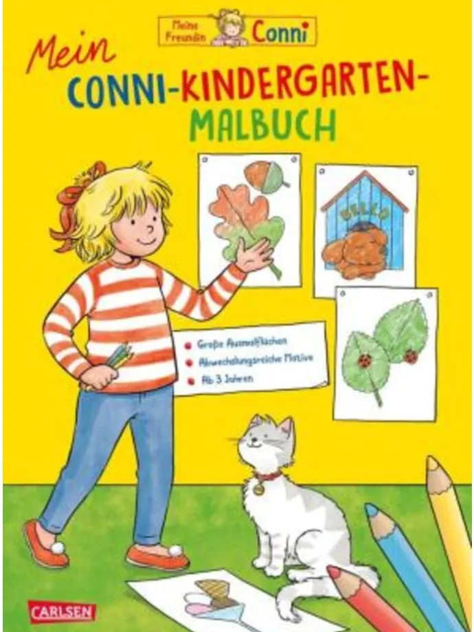 Buch - Conni Gelbe Reihe (Beschäftigungsbuch): Mein Conni-Kindergarten-Mal