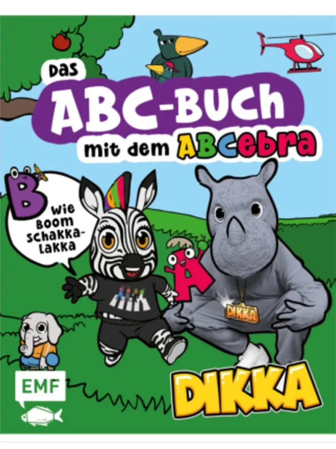 Buch - Das ABC-Buch mit dem ABCebra - B wie Boom Schakkalakka