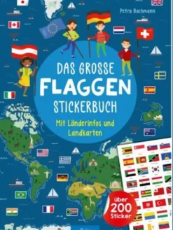 Buch - Das große Flaggen-Stickerbuch